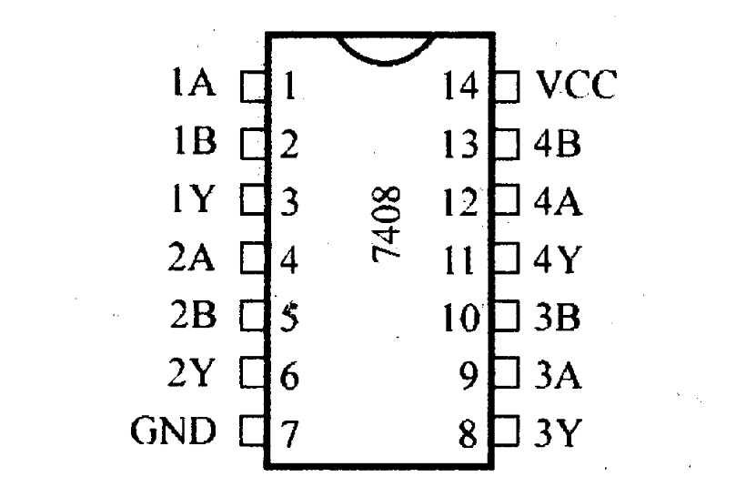 オルゴール 7408 IC Datasheet & Pinout Explained | Reversepcb